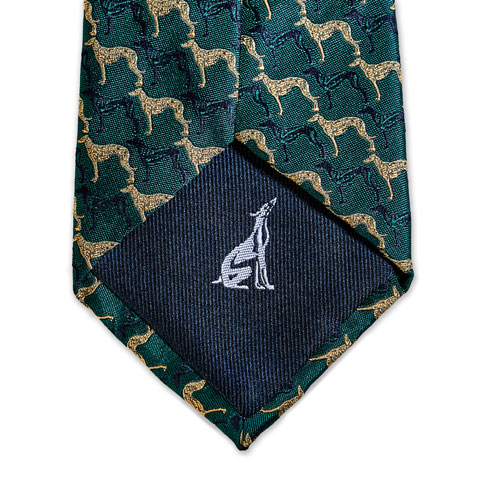 Windspiel Krawatte grün