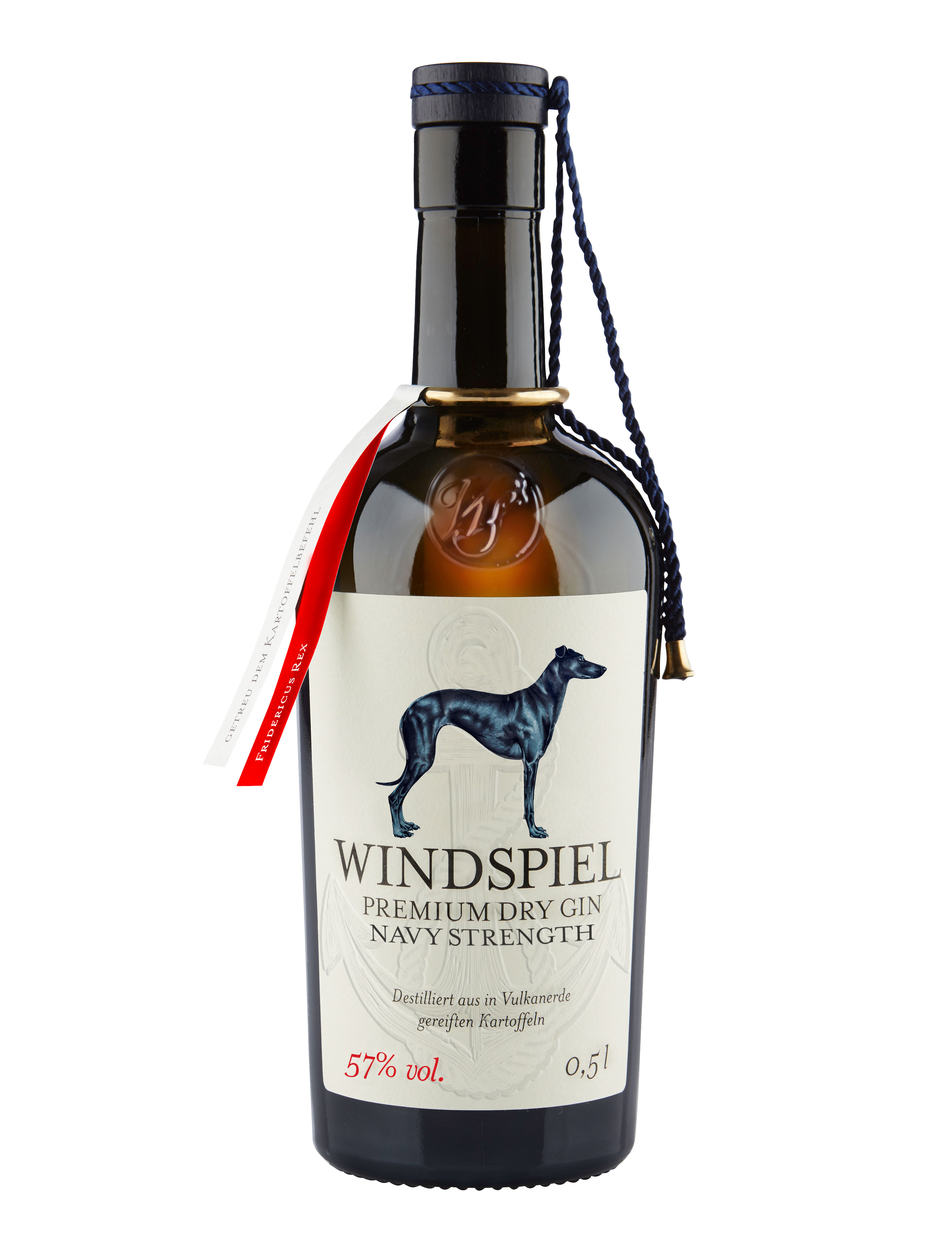 Windspiel Navy Strength Gin 57% vol. 0,5 Liter