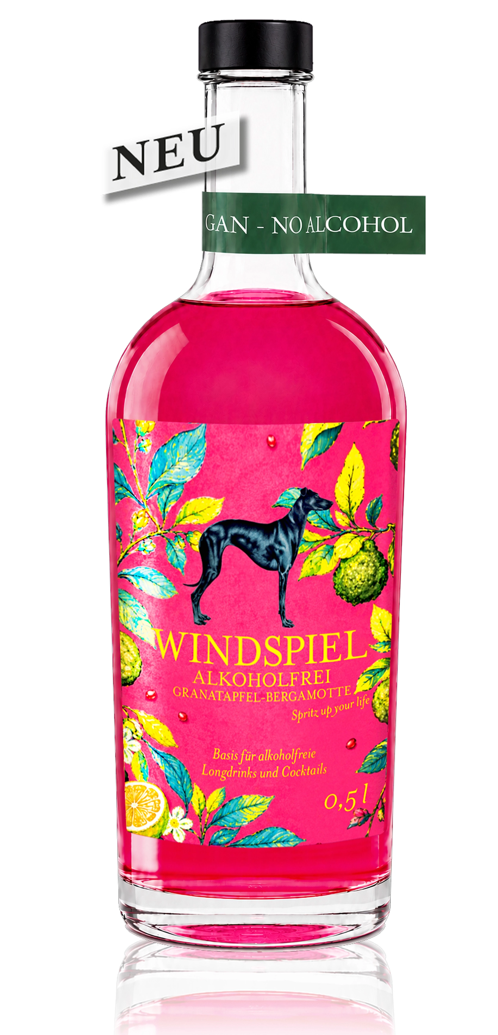 Windspiel Alkoholfrei Granatapfel-Bergamotte - Spritz up your Life