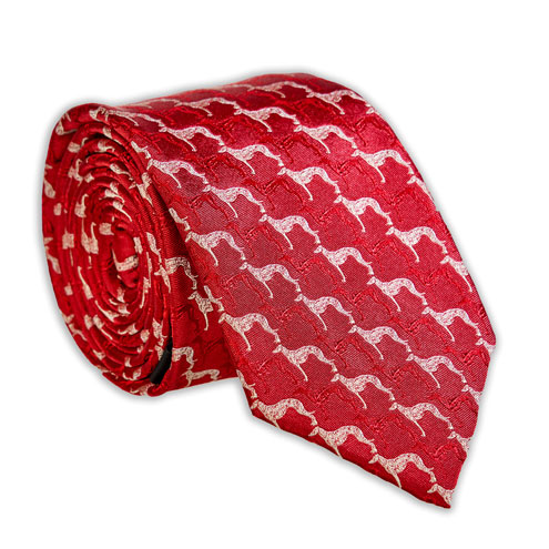 Windspiel Krawatte rot