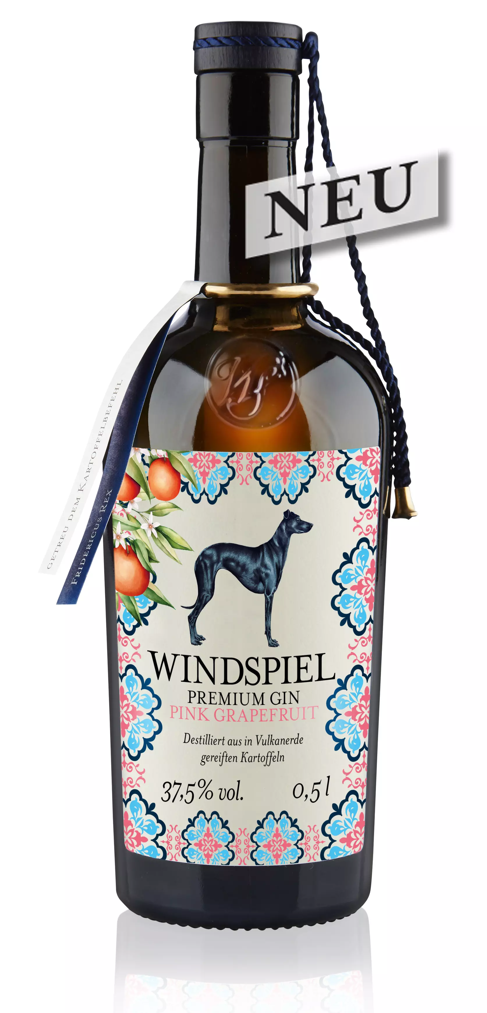 Windspiel Premium Gin Pink Grapefruit 37,5% 0,5l